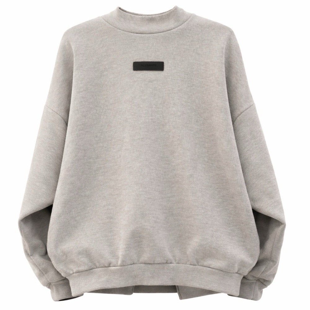 Fear‎ of God Essentials Hoodie S Taupe Gray Oversized Pullover FOG